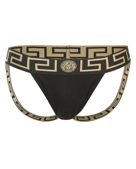 Versace Medusa head jockstrap 